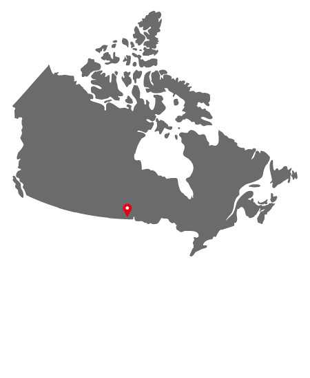 CND International College Manitoba ICM Map