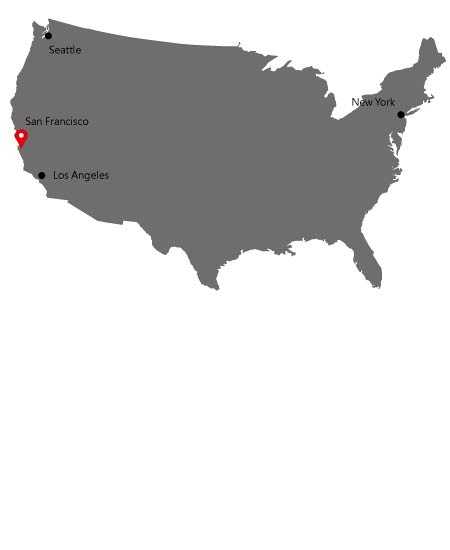 USA De Anza College map